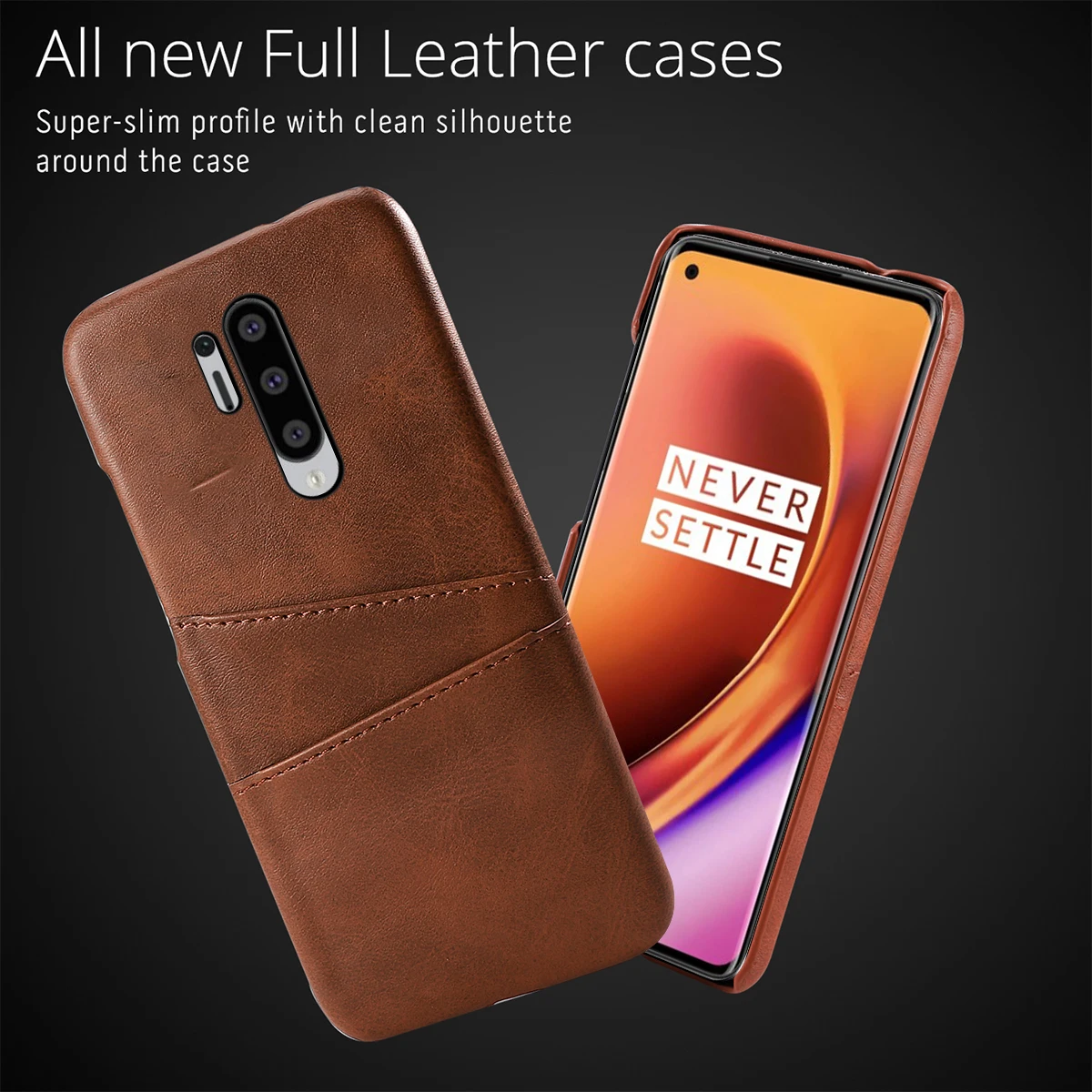 Для OnePlus 8 Pro чехол с отделением для карт кожаный чехол-кошелек противоударный Oneplus