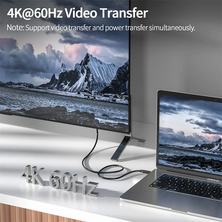 USB-кабель USB 3.2 Gen2 20 Гбит/с для Samsung SSD X5 совместимый с Thunderbolt 3 PD100W 4K Vide Macbook Pro PD |