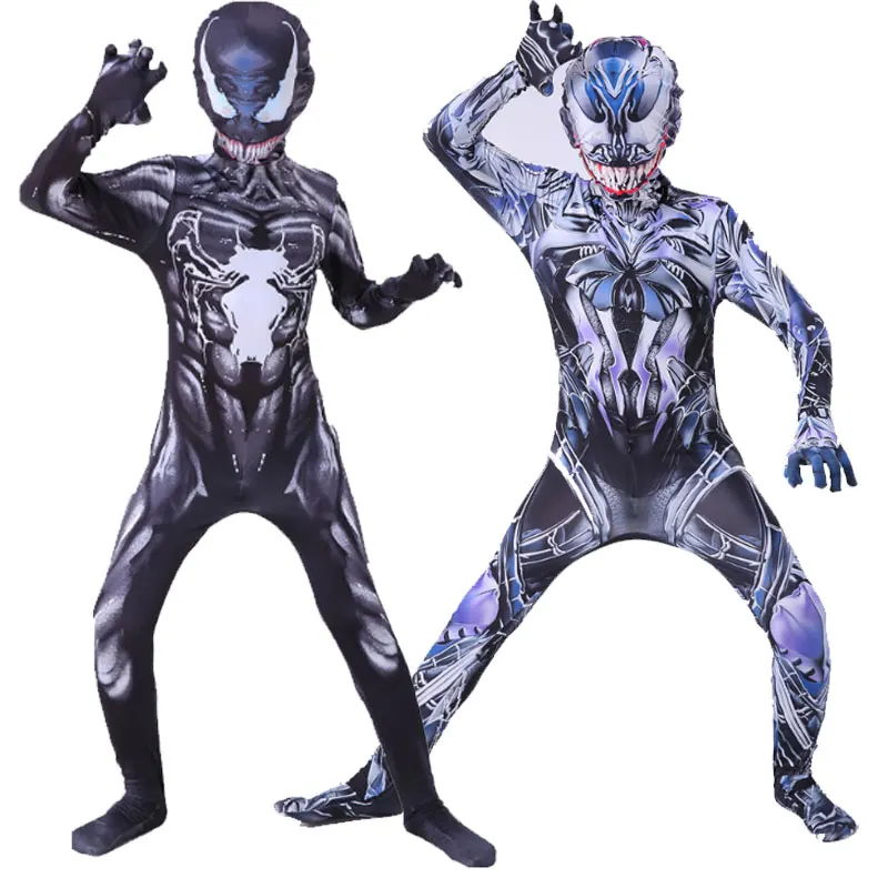 В буквы Venom колготки Карнавальный костюм взрослого человека паука 2 человек