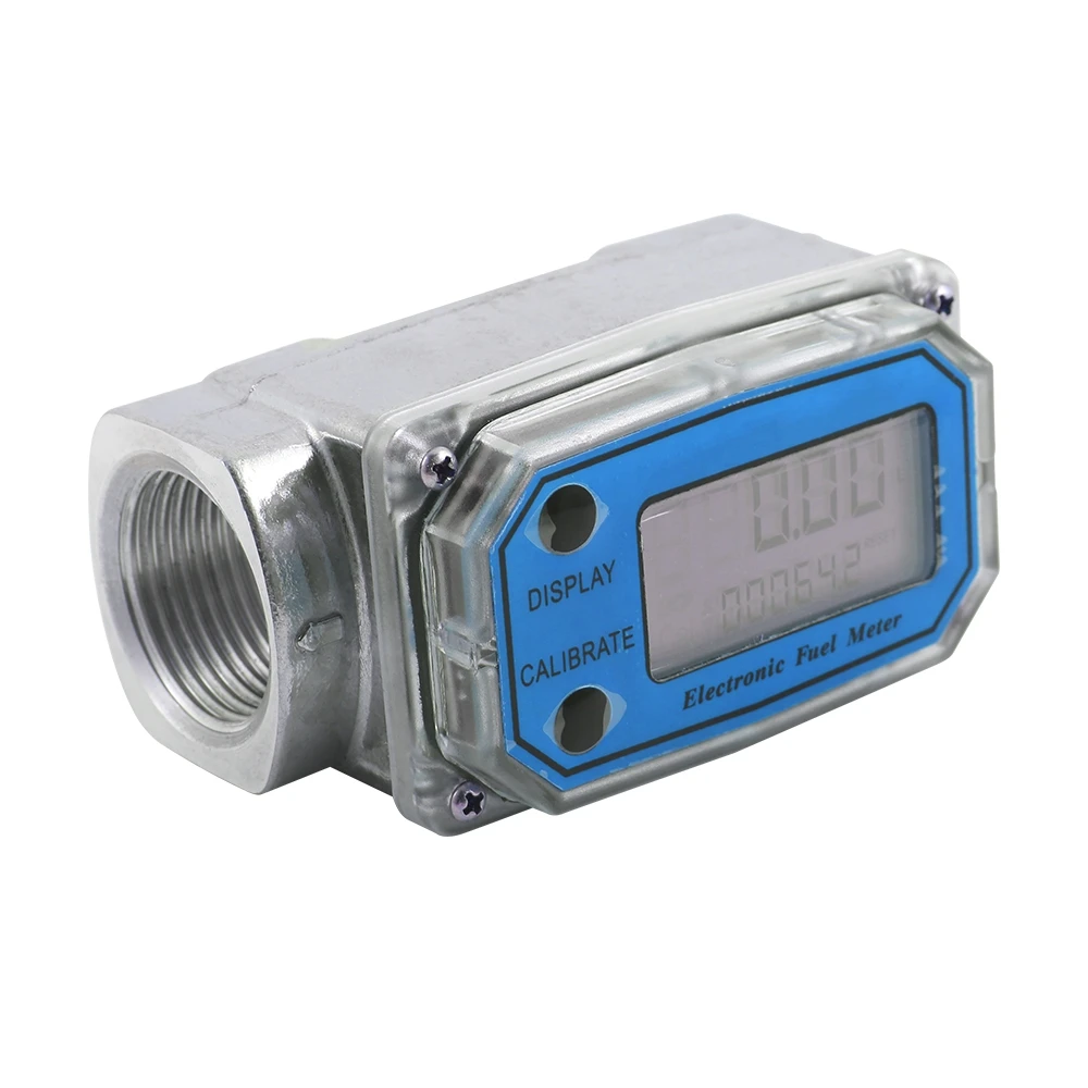 LLW 25 LCD цифровой турбинный расходомер дизельного топлива для измерения
