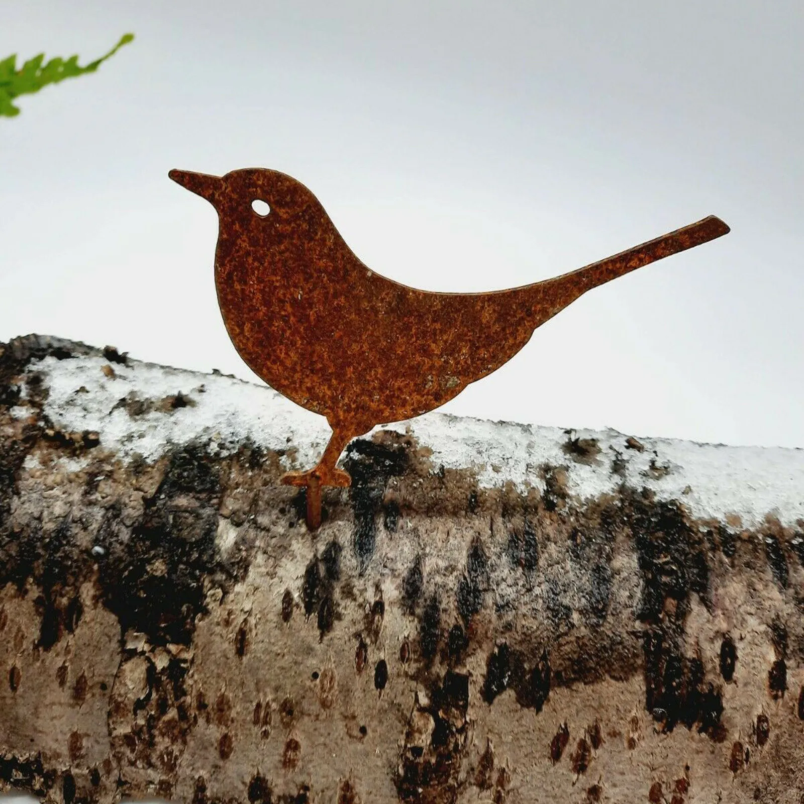 Украшение для сада уличный металлический садовый светильник в виде птиц Робин