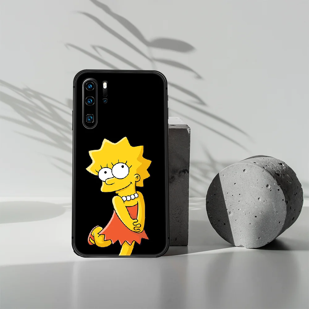 

funny Simpson cartoon Phone Case For Huawei P Mate 10 20 30 40 Lite Pro smart Z 2019 nova 5t black Waterproof 3D Cell Trend
