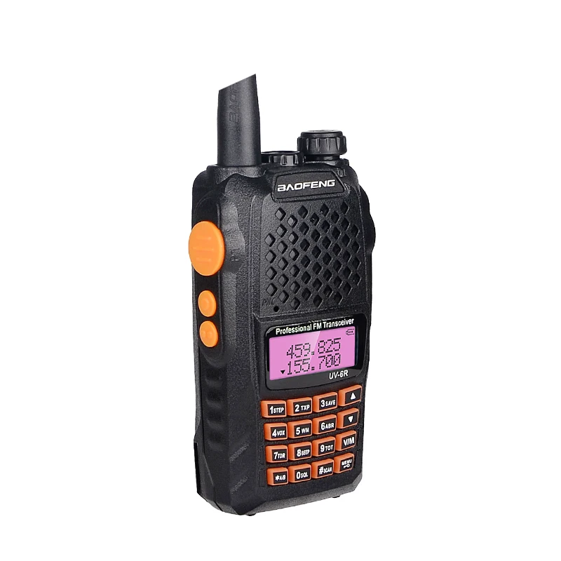 UV-6R Walki Talki BAOFENG UV6R 7W Walkie Talkie Ham Radio Station VHF UHF CB Radio Amateur 15KM Long Range UV 5R Update Version