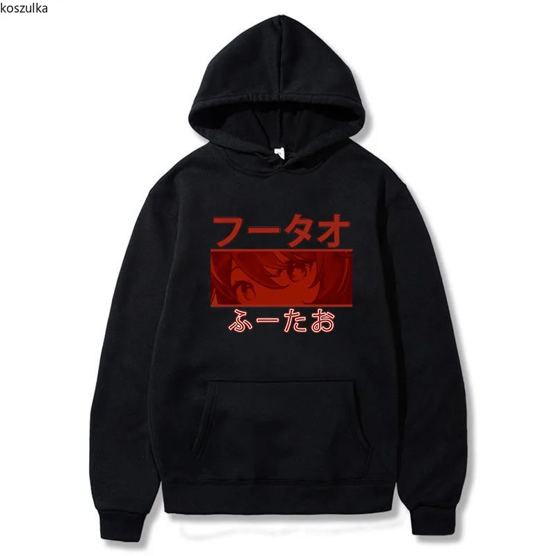 

Hu Tao Pocket Eyes Genshin Impact Hoodie Kawaii Aesthetic Women Printed Clothes Harajuku Clothing Streetwear Women Sweatshirts