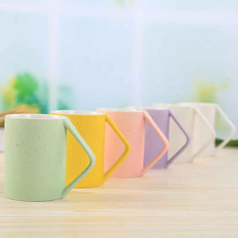 Керамическая чашка Mark для завтрака молока большая емкость рекламная логотип на