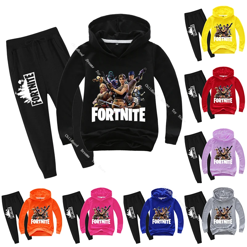 Детская одежда Fortnite толстовки свитшот модные Battle Royale для мальчиков и девочек