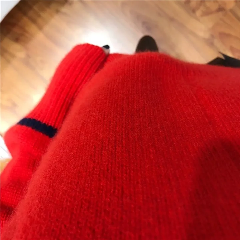 

2020 New Double thickening loose turtleneck cashmere sweater female casual long sleeve sweater cashmere pullover sweater