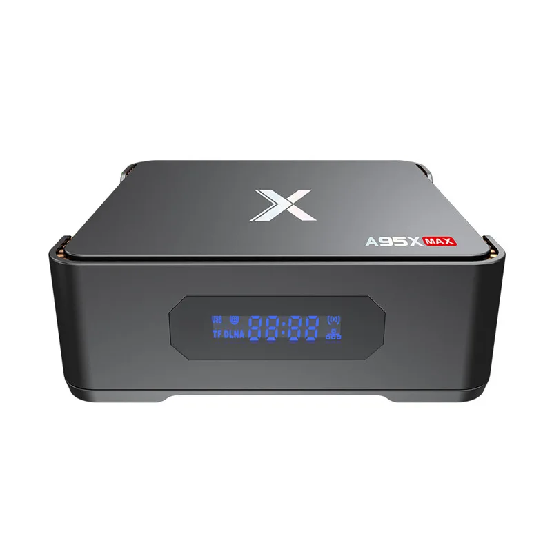 Smart android tv box A95XMAX 4G 64GB Android 8,1 tv box 2,4/5,0G WiFi Bluetooth SSD HDD 1000M видео запись телеприставка ТВ