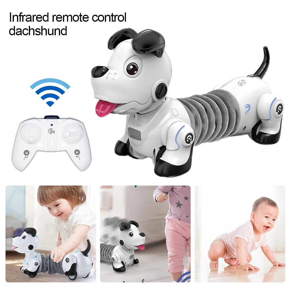 Children Robot toy Remote Control Smart Dog Programable 2.4G Wireless Kids Toy Intelligent Talking Robot Dog Electronic Pet kid enlarge