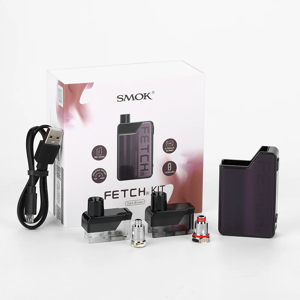 Оригинальный набор SMOK Fetch Mini Pod Vape с аккумулятором 1200 мАч и системой выборки 3 7 мл