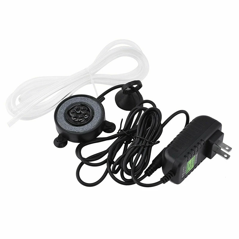 Светодиодный светильник с воздушными пузырями меняющий цвет под водой для