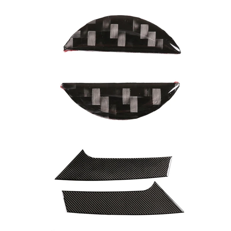 

Накладка на панель рулевого колеса декоративная отделка с автомобильными задними окнами Спойлер боковой стойки стикер