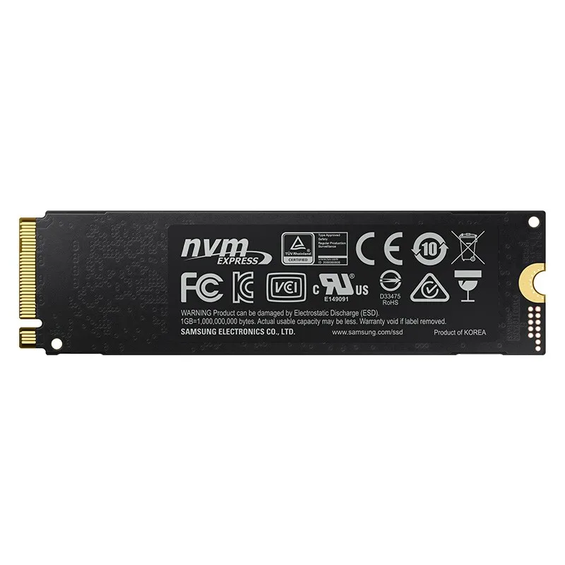 SAMSUNG SSD M.2 ТБ 2 970 EVO PLUS NVMe 250 ГБ 500 твердотельный диск M2 2280 TLC PCIe Gen 3 0x4 для настольного