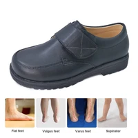 children boys sandals black leather orthopedic ankle support school uniform casual sport fashion shoes for kids toddler baby