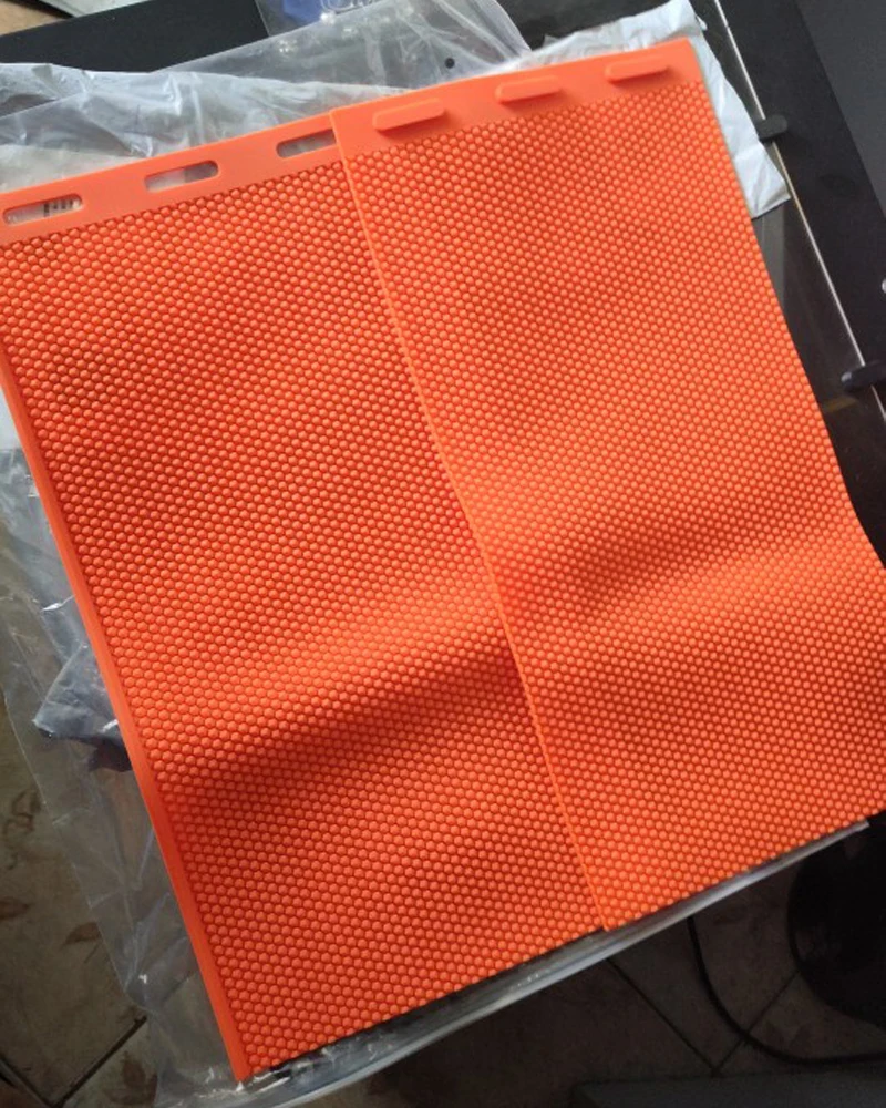 Лист пчелиного воска резиновый гребень для самостоятельной сборки пресс-форма