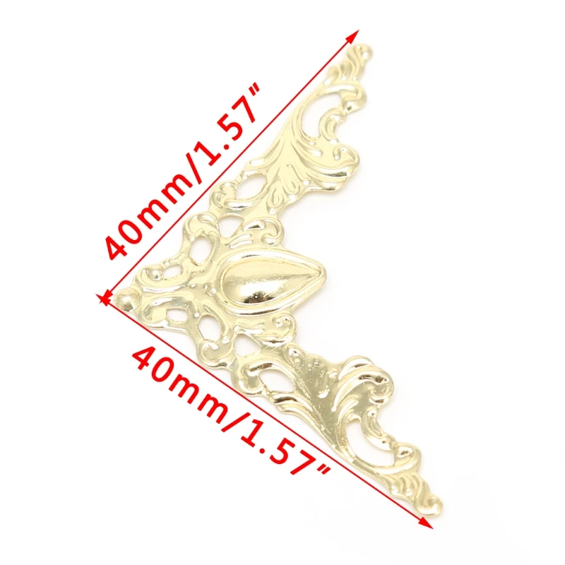 Металлический угловой кронштейн для ноутбука 30 шт. декоративная защита