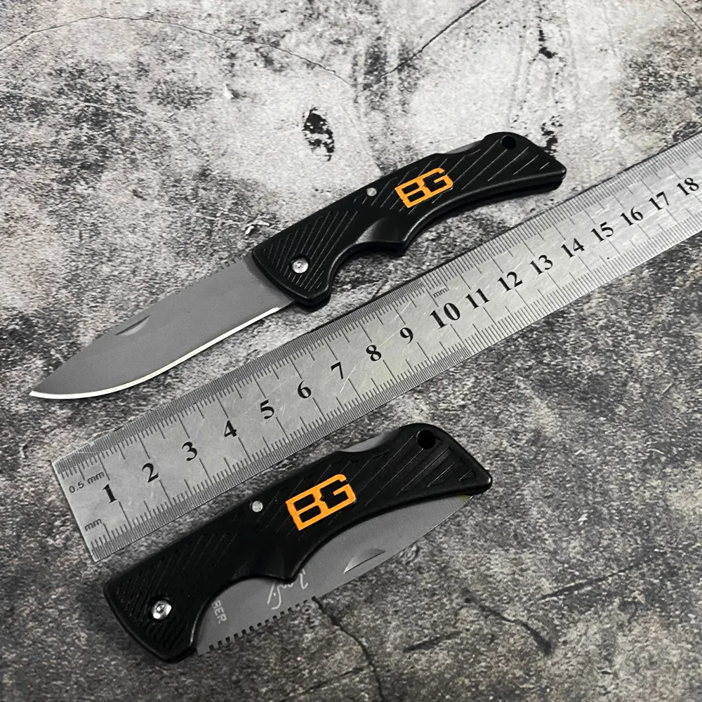 Маленький компактный складной карманный нож разведчик 15 см для выживания