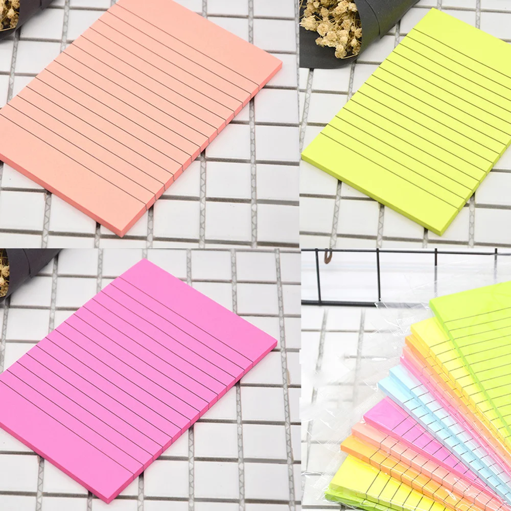 

3Pcs A6 Efficient Work Study Notes Durable Monthly Memo Pad Schedule Plan Notebook for Home School Office (Red + Yellow +)