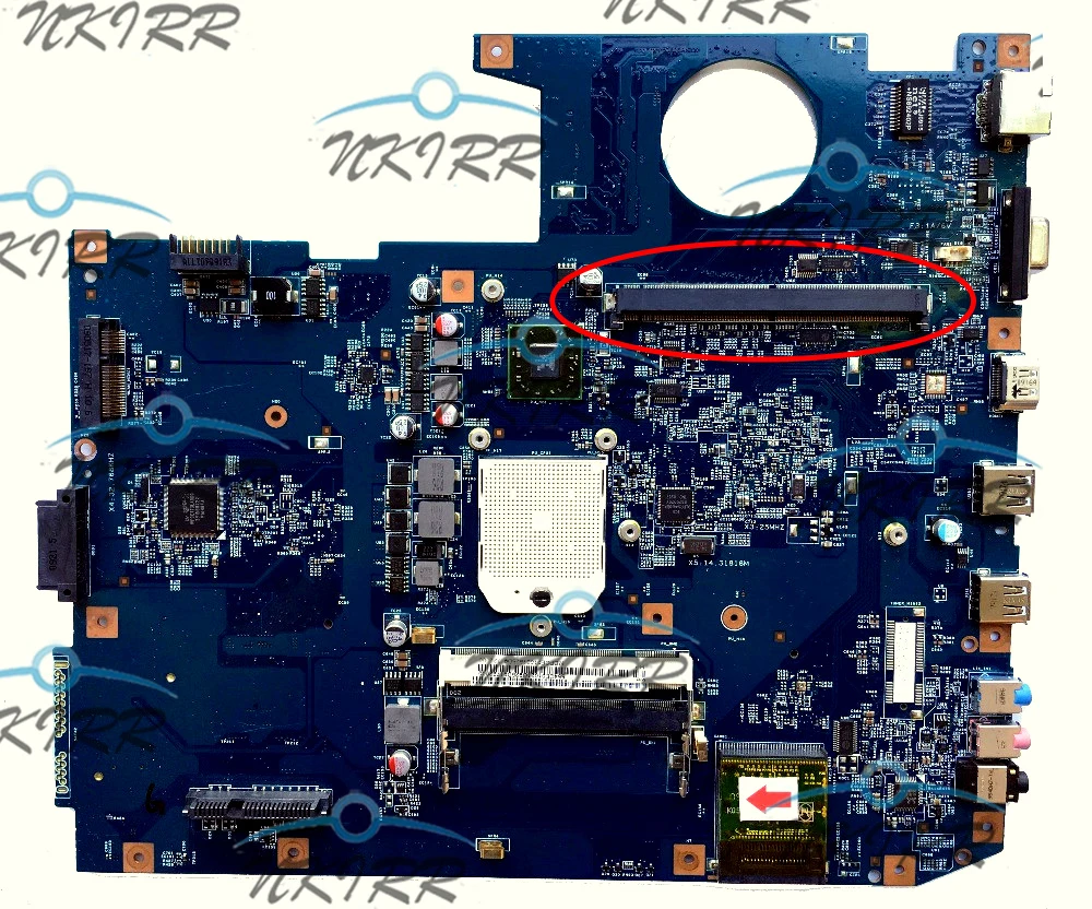 08255-2 JM70-PU MB 48.4CE01.021 MBPCE01001 MB.PCE01.001 MXM III DDR3     Acer Aspire 7535 7535G 7535Z 7735 7735 