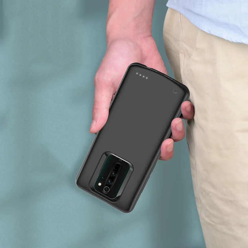6800mAh Back Clip Battery Case Phone Charger for Redmi Note 8 8pro Move Power Supply Battery Bank Power Case for Redmi Note8 Pro