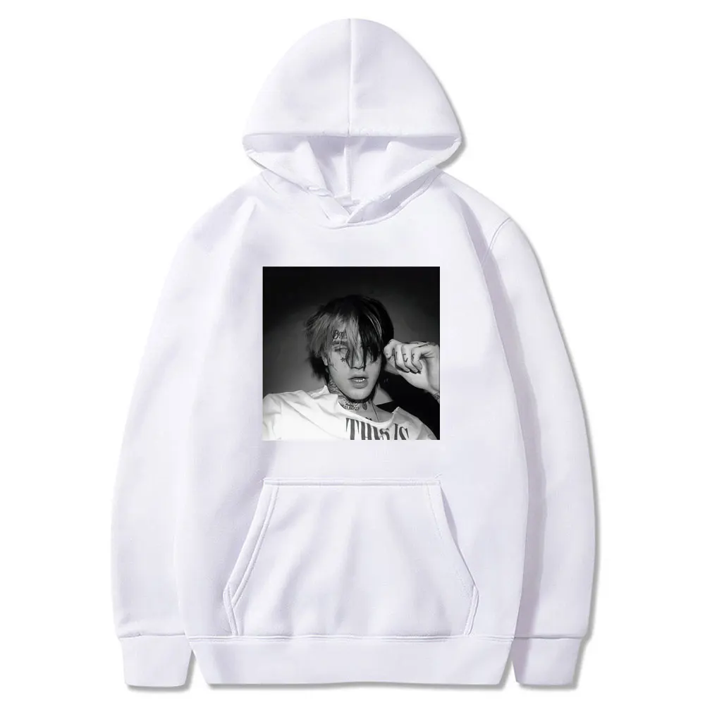 Толстовка Lil Peep Модный свитшот в стиле хип-хоп для влюбленных зимний Повседневный