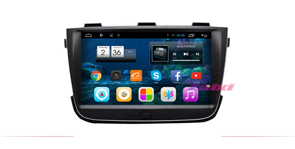 Android 2 Din автомобильный DVD радио мультимедиа видео плеер gps карта для Kia Sorento 2013 медиа Navi навигация