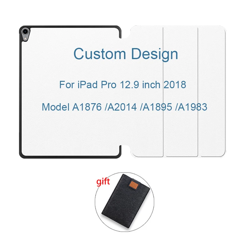 MTT заказной дизайн чехол для Apple iPad 9,7 дюймов Pro 10,5 11 12,9 тонкий PU кожаный флип стенд чехол смарт-чехол для планшета - Цвет: For Pro 12.9 2018