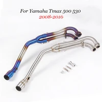 for yamaha t max tmax 500 530 t max 500 530 2008 2016 exhaust system complete header moto tube without exhaust