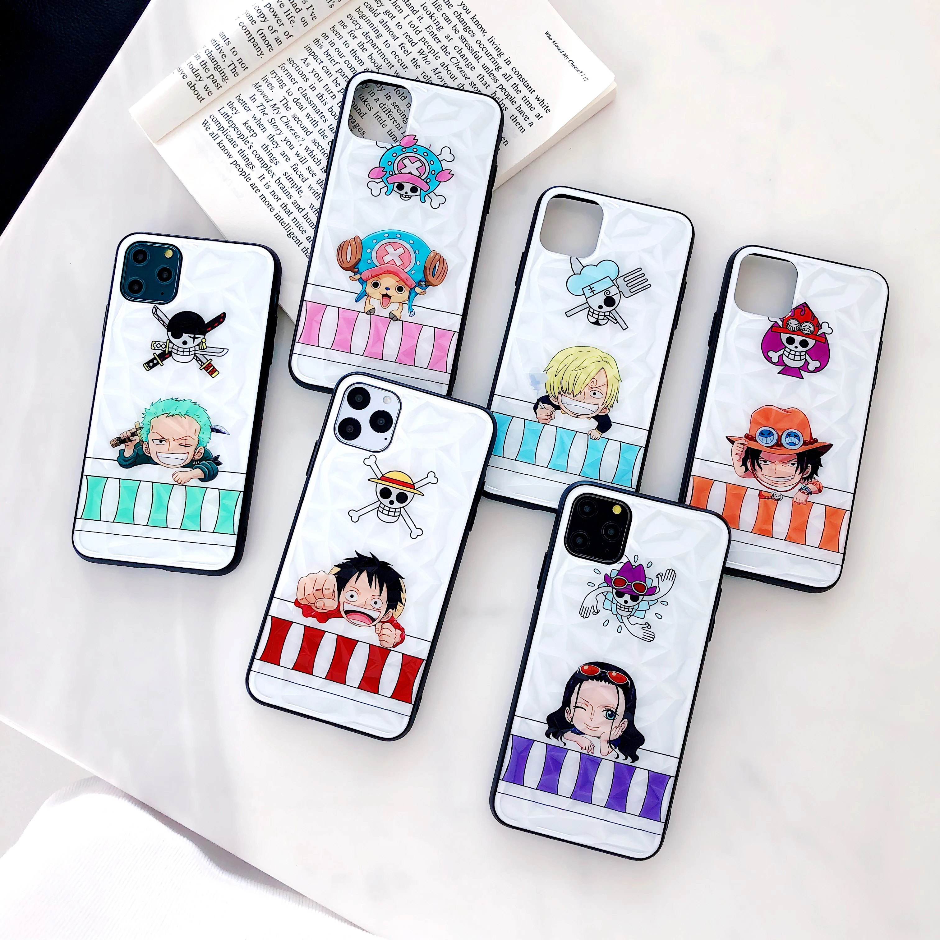 Мультяшный милый цельный телефонный чехол для iPhone 11 Pro Max 6 6s 7 8 Plus X XS XR XSMax стерео