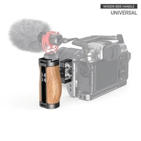 smallrig dslr camera hand universal grip wooden mini side handle 14 20 screws for sonynikon camera 2913 291429152978