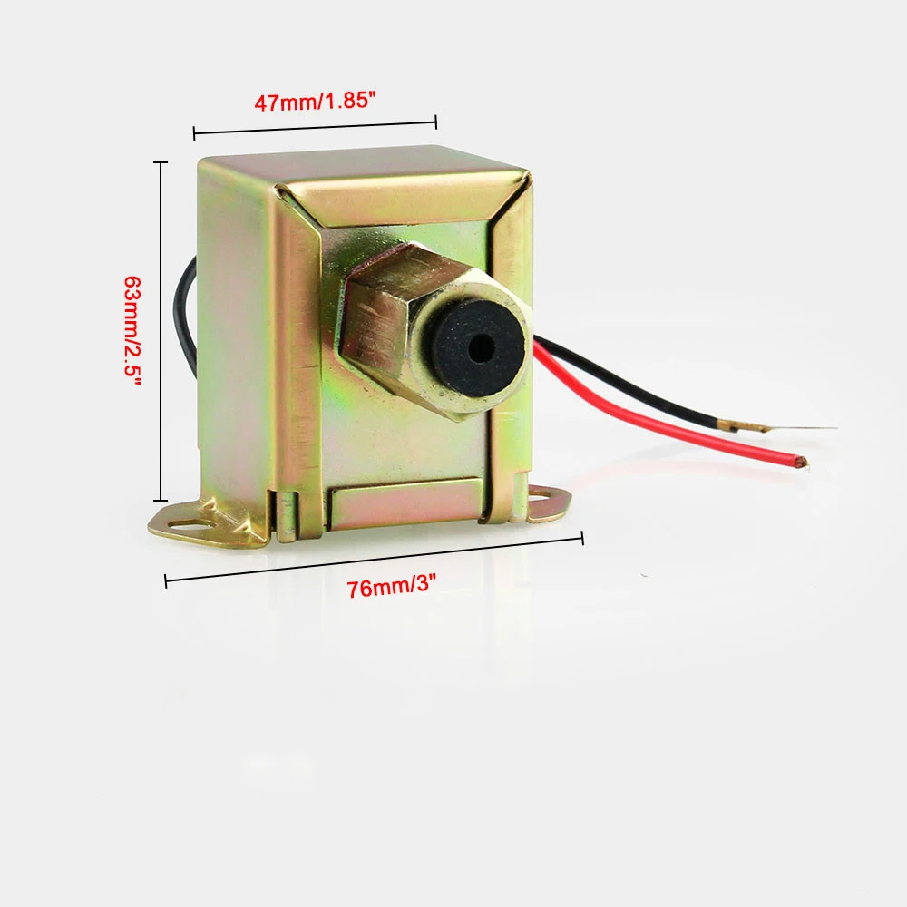 

New Universal Fuel Pump 12V Facet Electric Fuel Pump with Fuel Unicons and In Line Filter for Petrol Engine