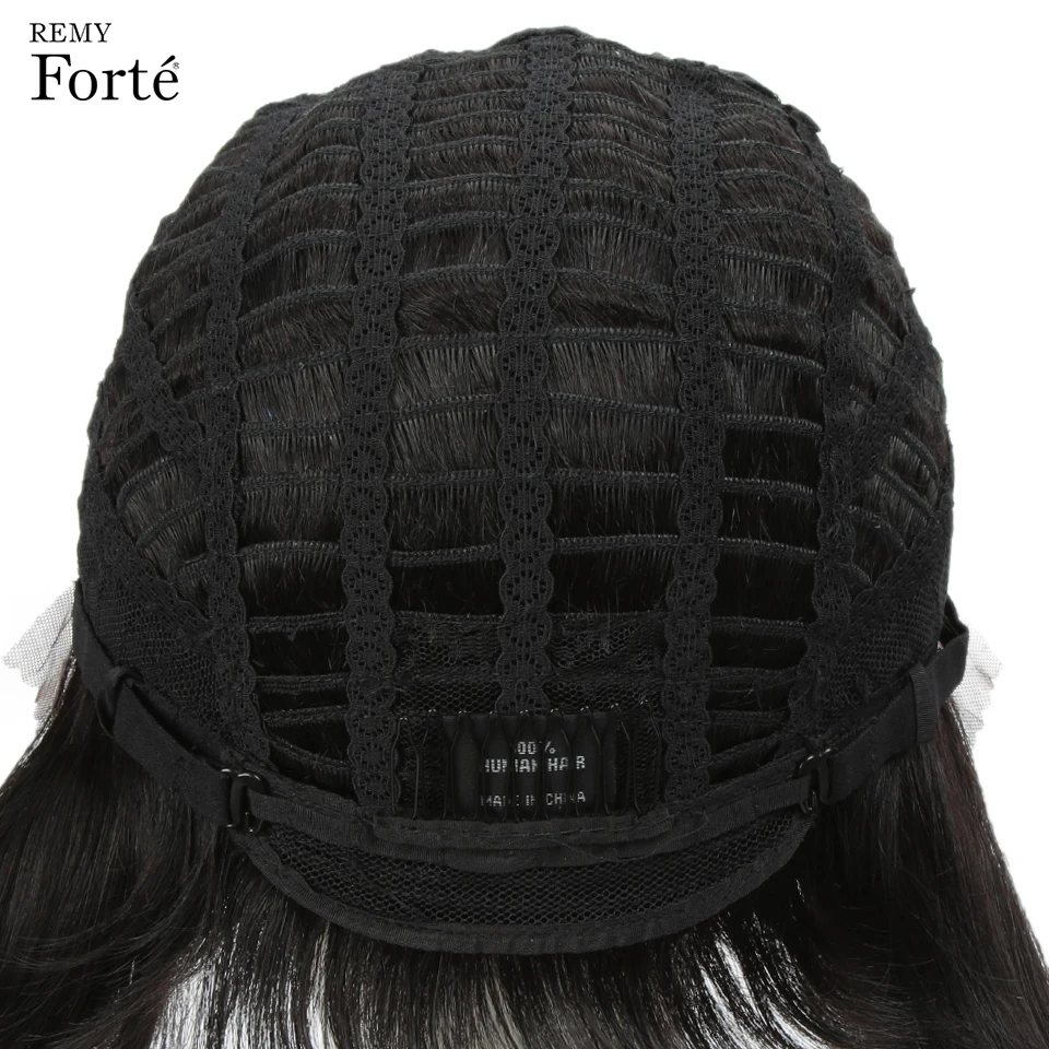 Парики из натуральных волос Remy Forte парики прямые короткие 100% бразильского волоса