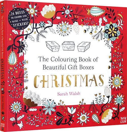 

The Colouring Book of Beautiful Gift Boxes Christmas STEM DIY Books for Kids