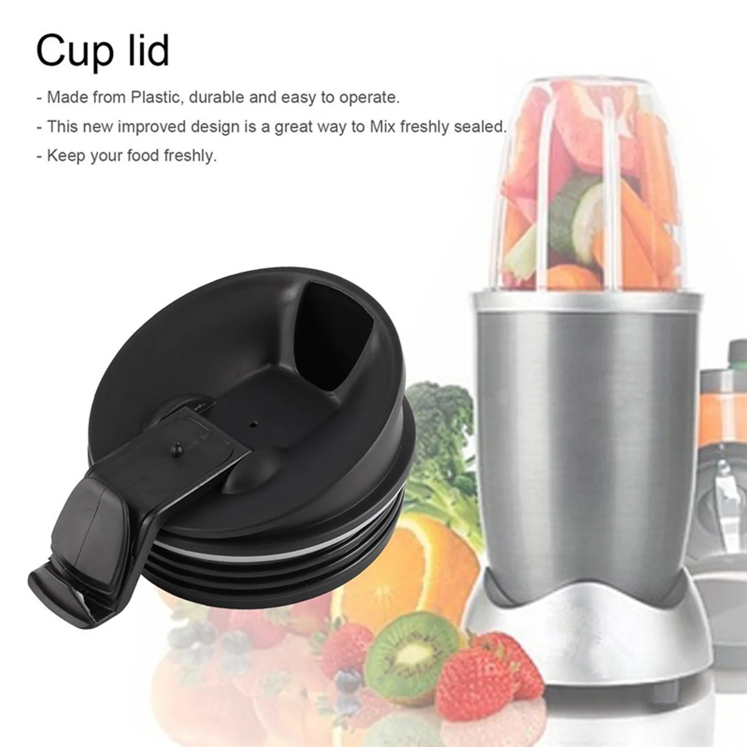 Поворотная Крышка для блендера верхняя часть To go аксессуары Nutri Ninja BL771 BL773CO BL810 BL820