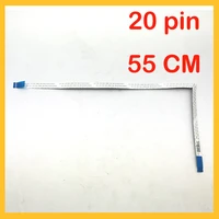 tcon card ribbon cable 20pin 55cm flexible cable tv tcon board connector cable connection flexible converter cable 20 pins 55 cm