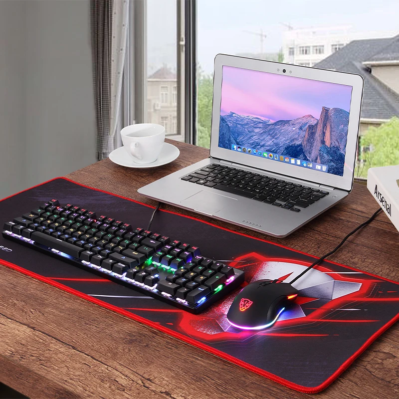 original motospeed ck104 gaming mechanical keyboard 104 keys rgb led backlit usb wired laser keyboards for computer laptop gamer free global shipping