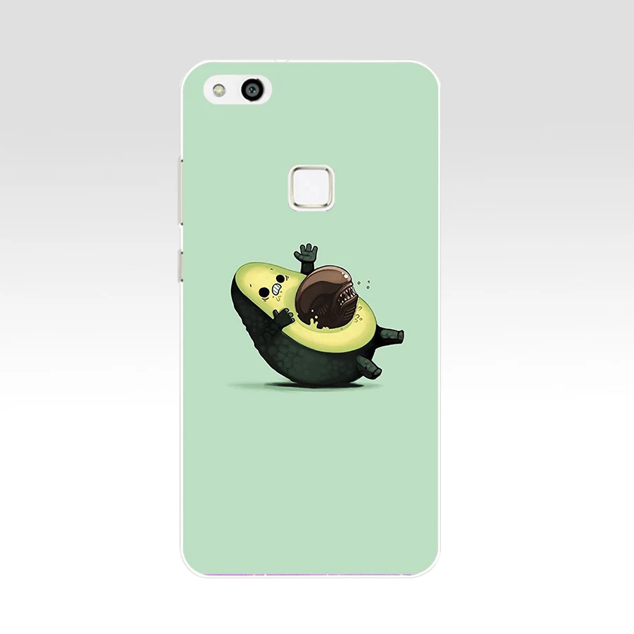 071FG милый мягкий Силиконовый ТПУ чехол с авокадо едой для Honor 9 10 huawei p10 lite y6 prime 2018