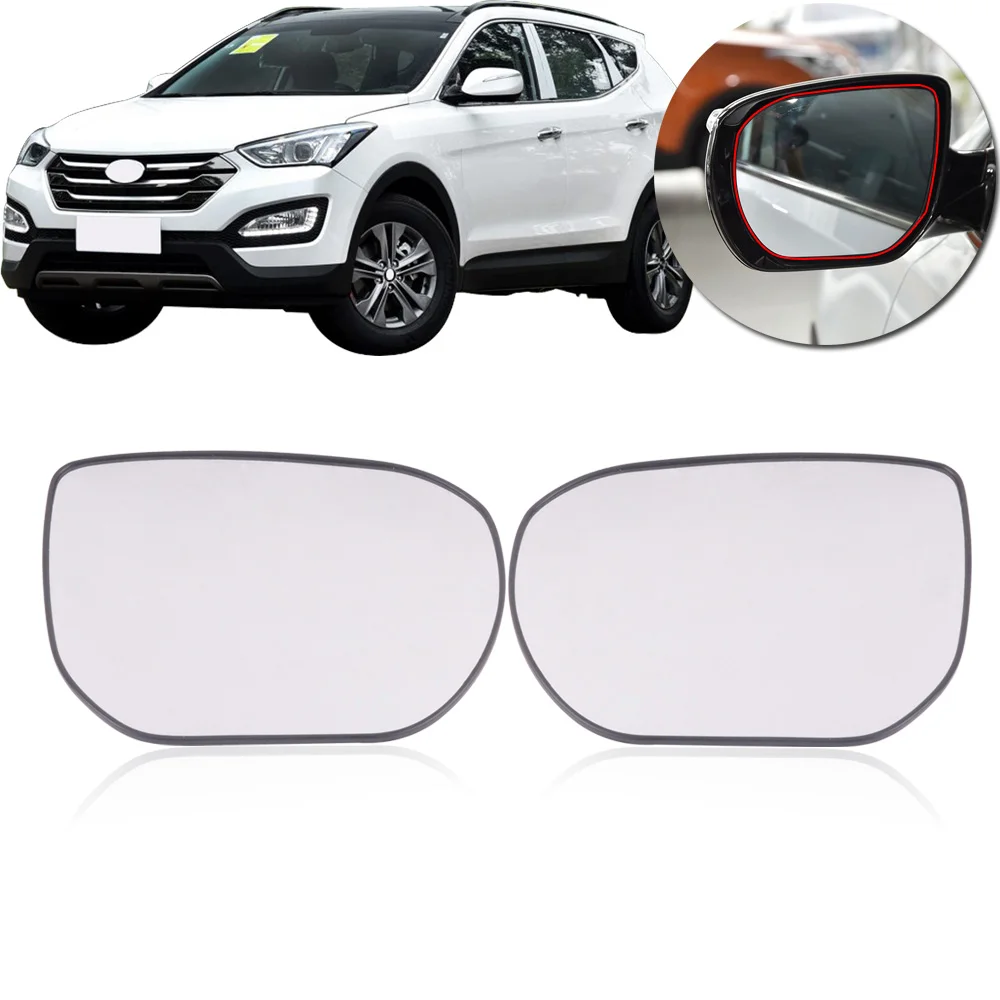 CAPQX с нагревателем зеркальный стеклянный объектив 87611-A1010 для Hyundai Santa Fe SantaFe IX45 2013