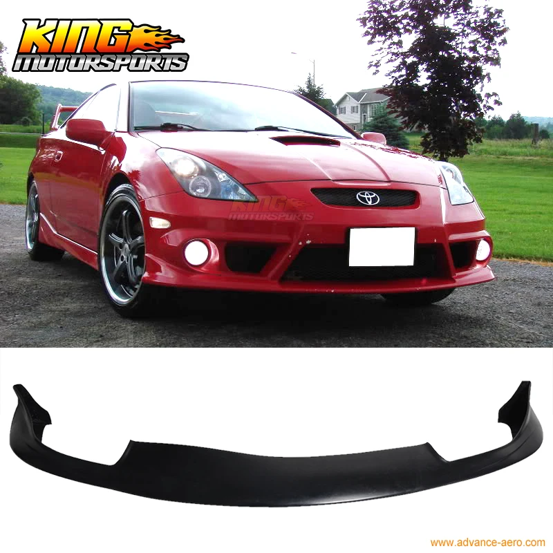 Подходит для 00 02 Toyota Celica ПУ передний бампер спойлер JDM style|jdm spoilerjdm toyota |