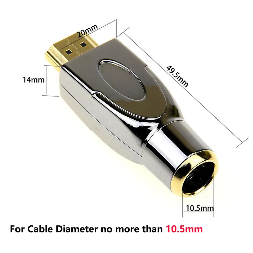 HDMI сварочный разъем HDMI 2,0 штекер DIY HD линии адаптеры поддержка 4K 2K HDMI 2,0/1,4/1,3 - Цвет: HQ0105 Straight