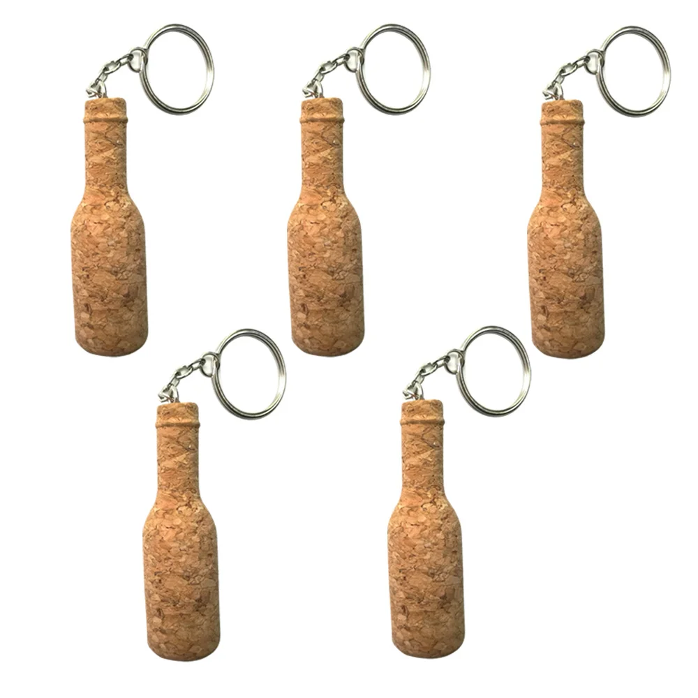 1/2/5/10 Pcs Kayak Boat Floating Handmade Cork keychain Keyring Key Ring Sailing Gift Chain | Спорт и развлечения