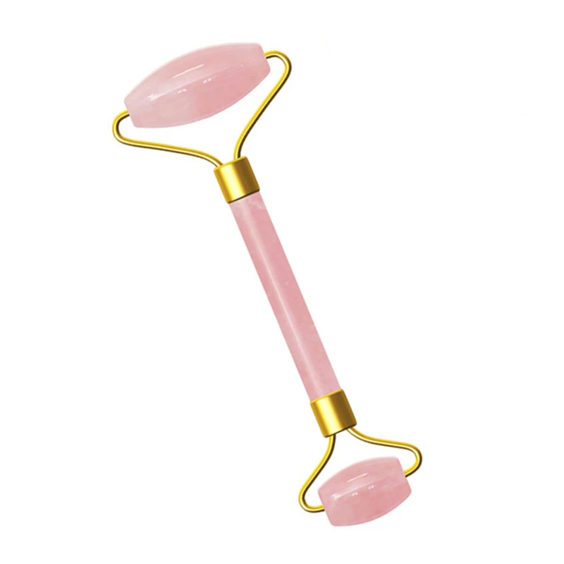 jade roller Розовый кварц нефритовый ролик s-образный Gua Sha доска Yoni яйцо нефритовые яйца набор для массажа лица Кристальный камень нефрит Массажер для кожи лица ролик - Цвет: jade roller