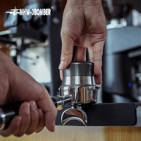 58 35mm stainless steel coffee tamper macaron powder hammer espresso tamper barista grinder distributor coffee accessorie