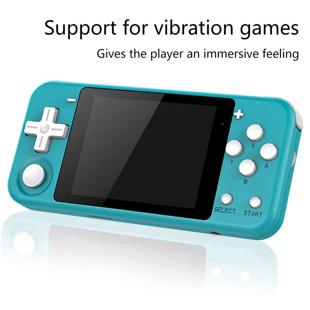 

Handheld Game Player 3.0 inch IPS Screen 16GB Dual Open Source System Portable Pocket Mini Video Game Console