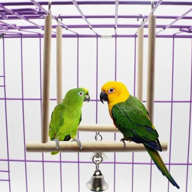 1 шт. игрушка для укуса попугая натуральный основной цвет подставка из твердой