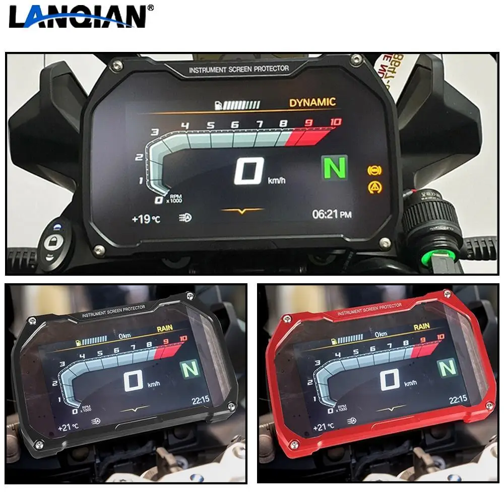 for bmw r1250gs adventure motorcycle meter frame cover screen protector protection r 1250 gs r 1250gs adv 2019 2020 accessories free global shipping