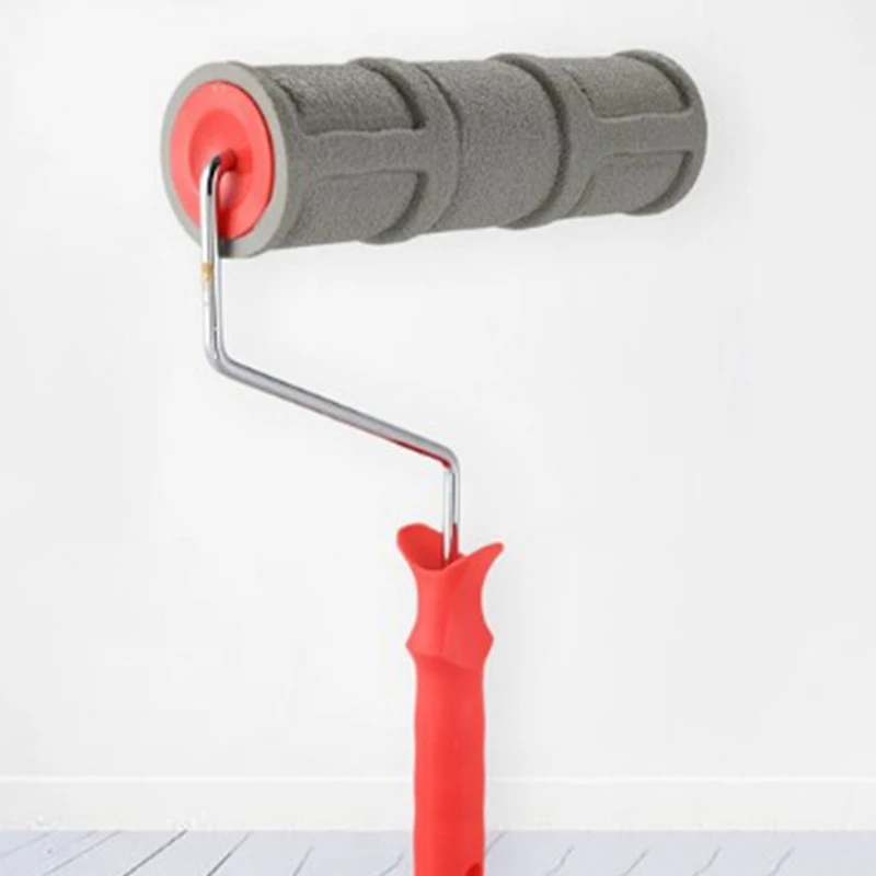 

Wall Decor Empaistic Flower Painting Roller Brush with Handle White/Grey(2 Pcs,EG724T 2206TS)