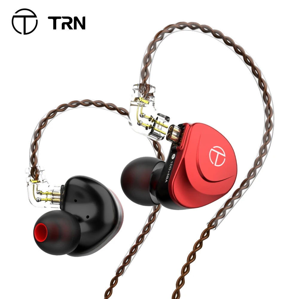 Наушники TRN V90S 5BA + 1DD металлическая гарнитура гибридные Hi Fi наушники вкладыши с