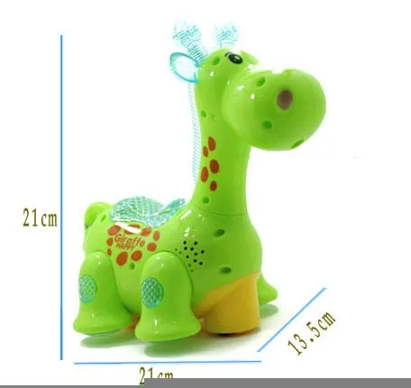 Educational Toys Naughty Giraffe New Super Flash Electric Universal Cute Projection Function Unisex Electronic Plastic 2021