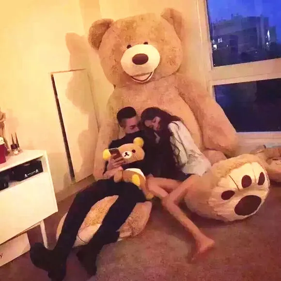 [Забавный] огромный большой 10 шт./лот 260 см/102 дюйма набивное животное плюшевый